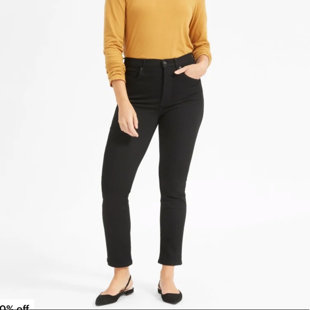 Everlane AuthenticStretch High-Rise Cigarette Jean